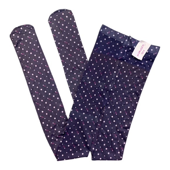 Sparkle & Fade Other - ▪️Sparkle & Fade Purple and Pink Polka Dot Low Rise Tights▪️